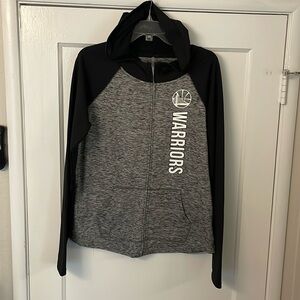 NBA Warriors zip up